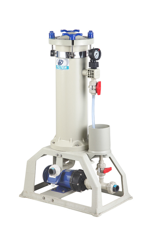 電鍍過濾機(jī)的工作方式